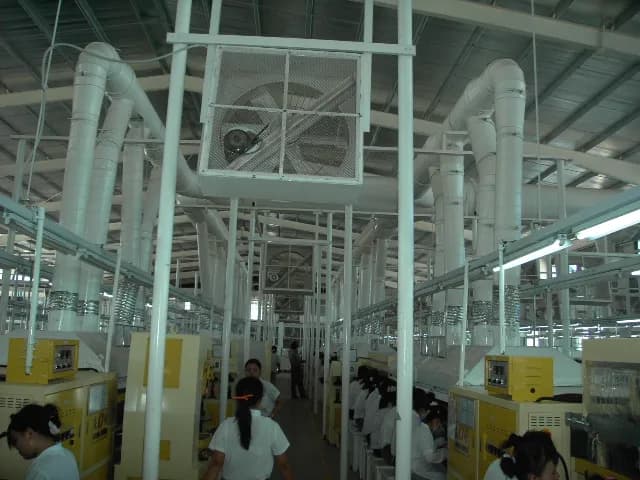 Công Trình Thông Gió Công Nghiệp