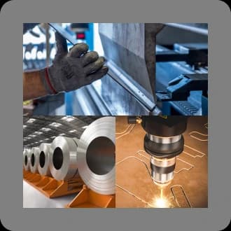 鈑金加工 — 高精度雷射切割與焊接