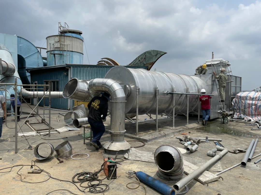 Various Waste Gas Exhaust Systems